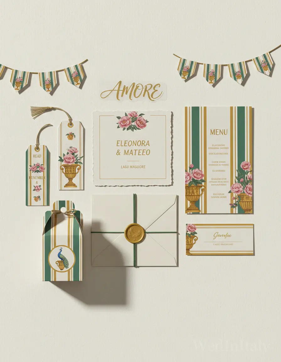 Righe — Lago Maggiore wedding kit