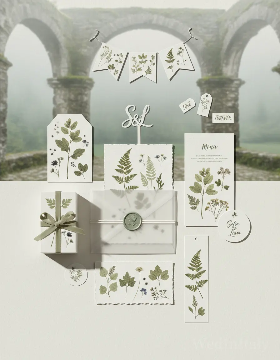 Erbario — Lago d'Orta wedding kit