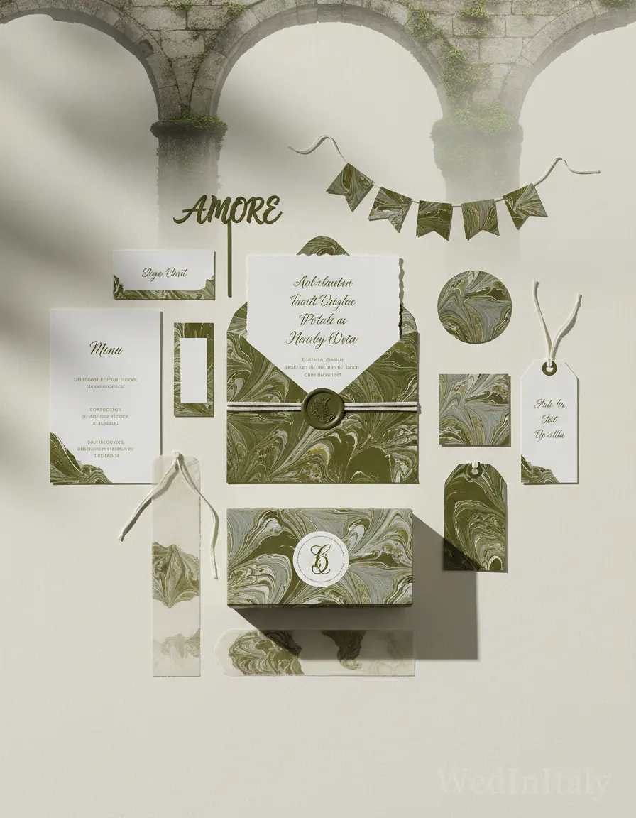 Marmorizzato — Lago d'Orta wedding kit