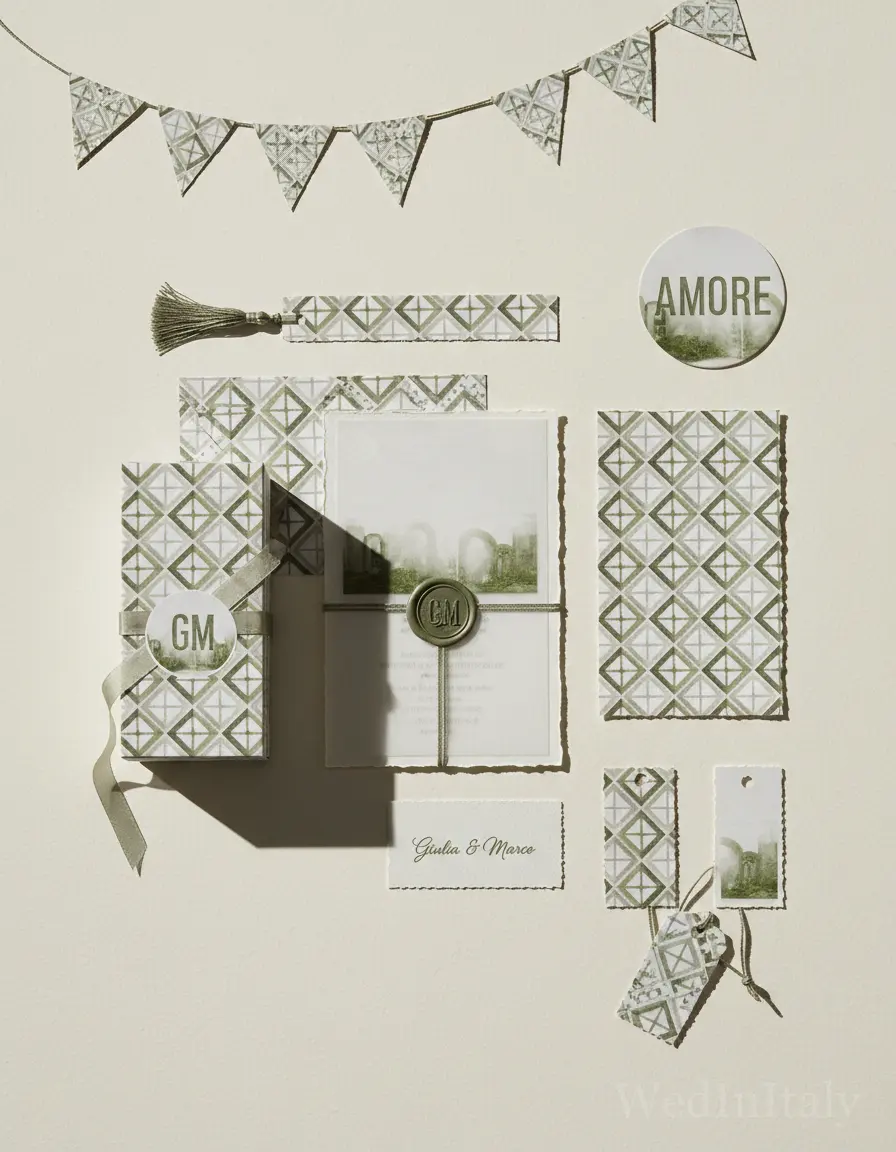 Piastrella — Lago d'Orta wedding kit