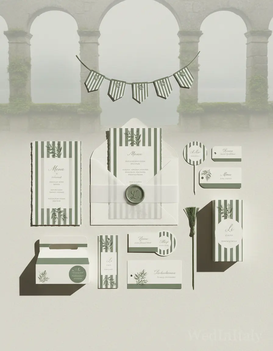 Righe — Lago d'Orta wedding kit