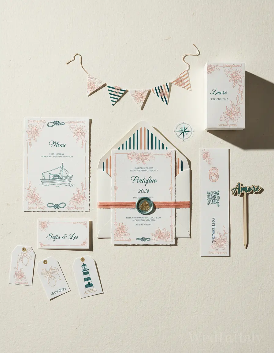 Botanico a linea — Portofino wedding kit