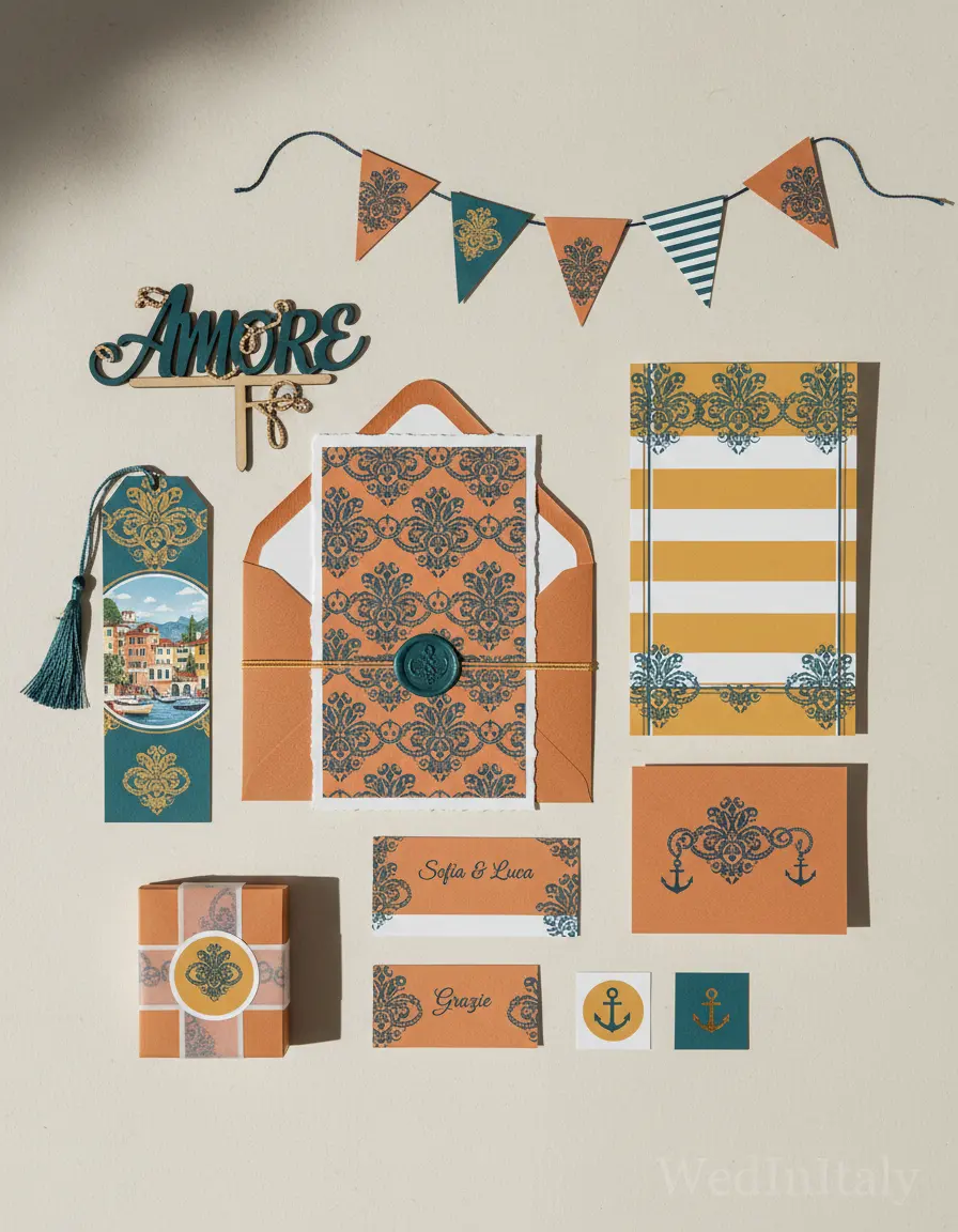 Damascato — Portofino wedding kit