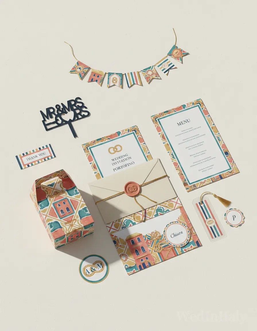 Piastrella — Portofino wedding kit