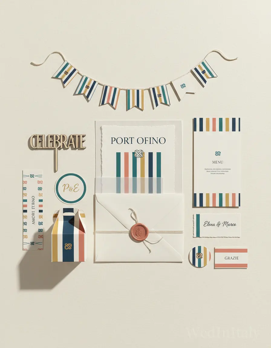 Righe — Portofino wedding kit