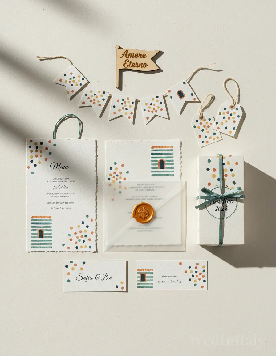 Pois dipinti — Portofino wedding kit