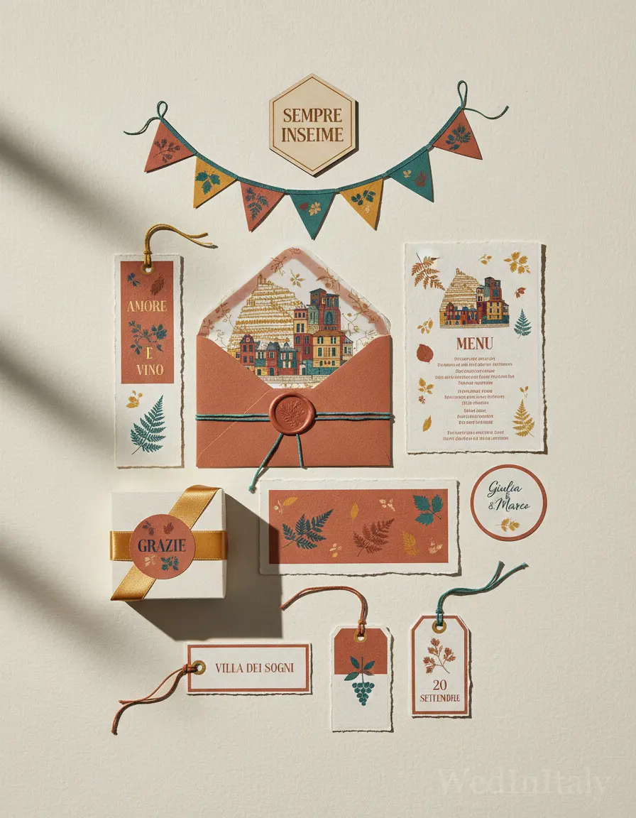 Erbario — Cinque Terre wedding kit