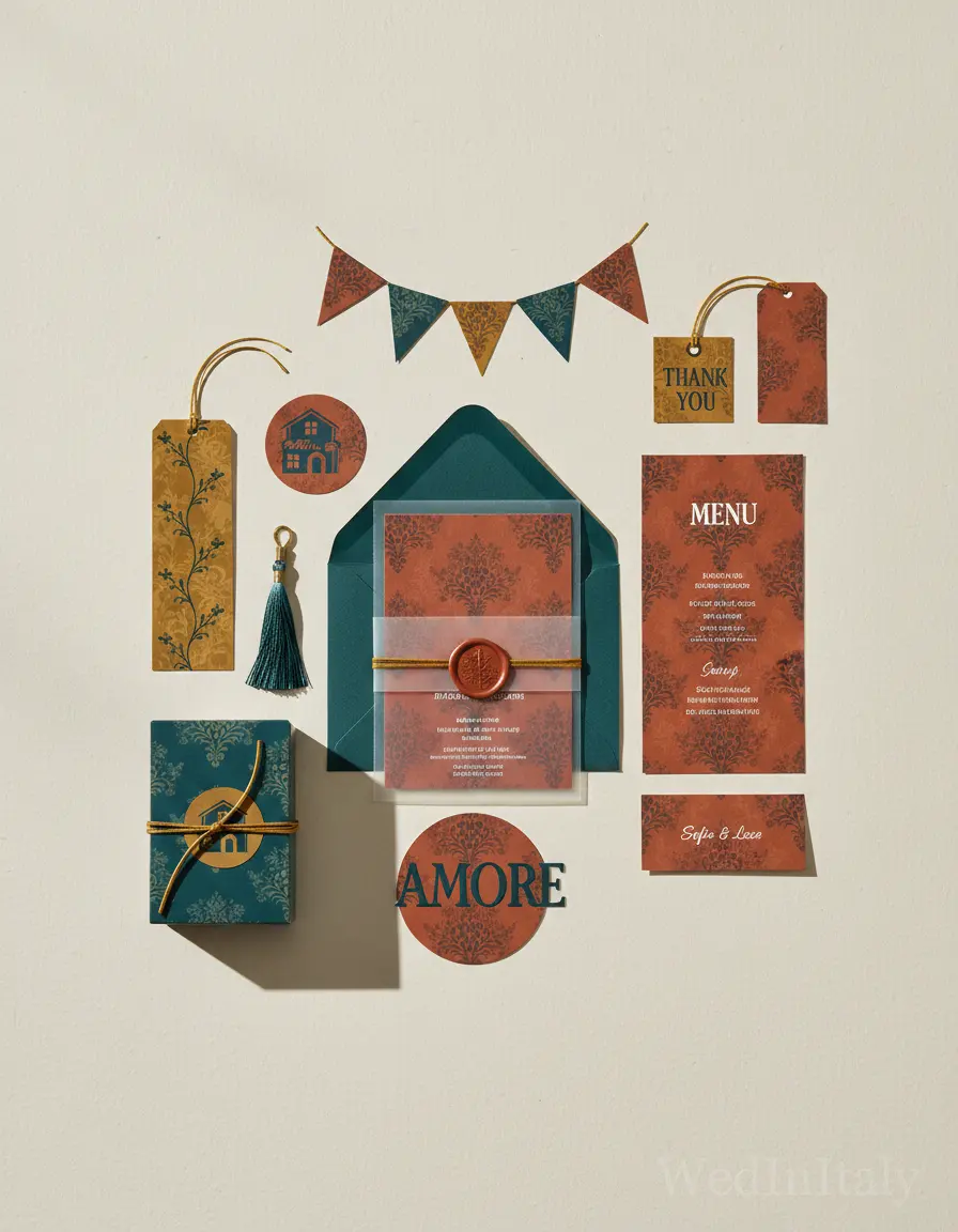 Damascato — Cinque Terre wedding kit