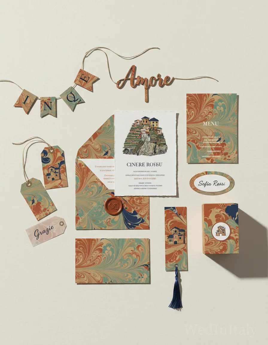 Marmorizzato — Cinque Terre wedding kit