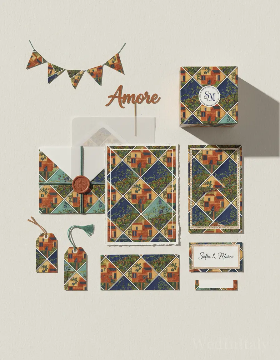 Piastrella — Cinque Terre wedding kit
