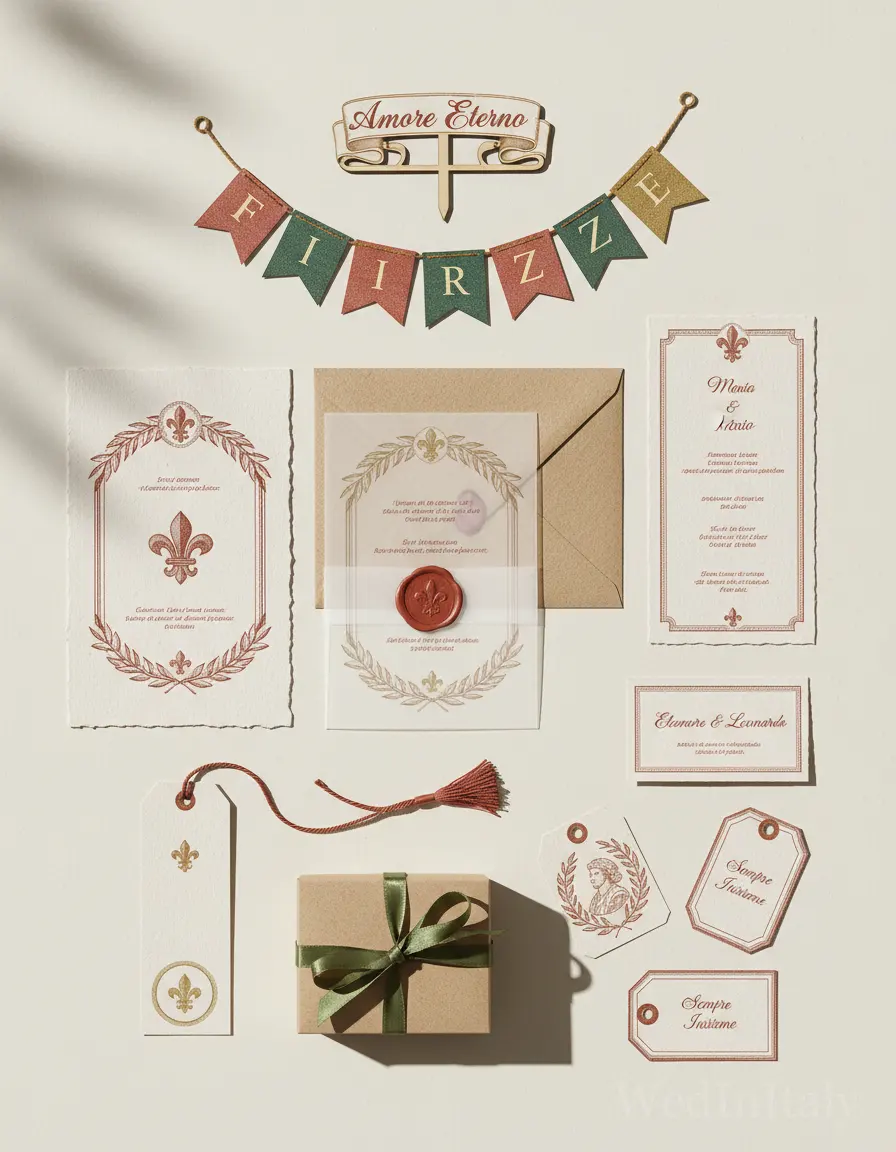 Incisione — Firenze wedding kit
