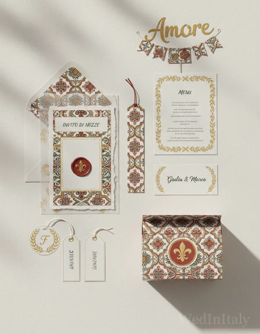 Piastrella — Firenze wedding kit
