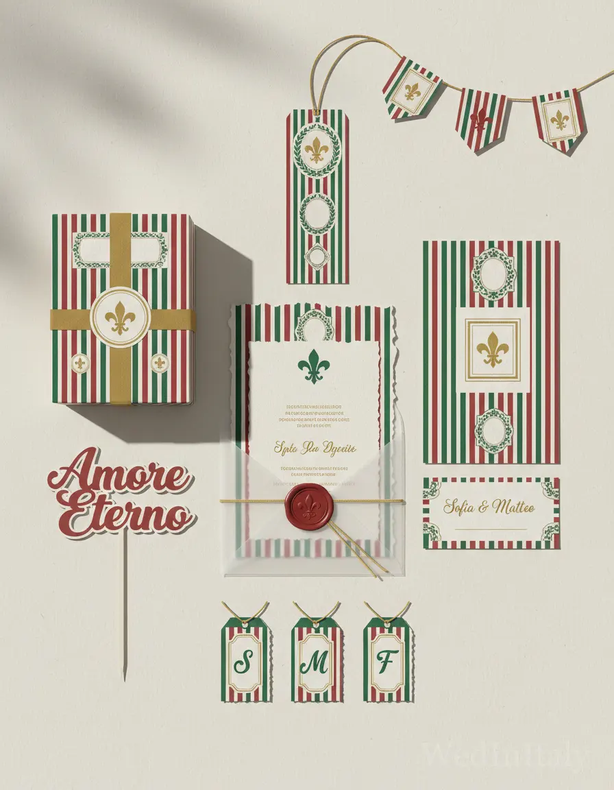 Righe — Firenze wedding kit