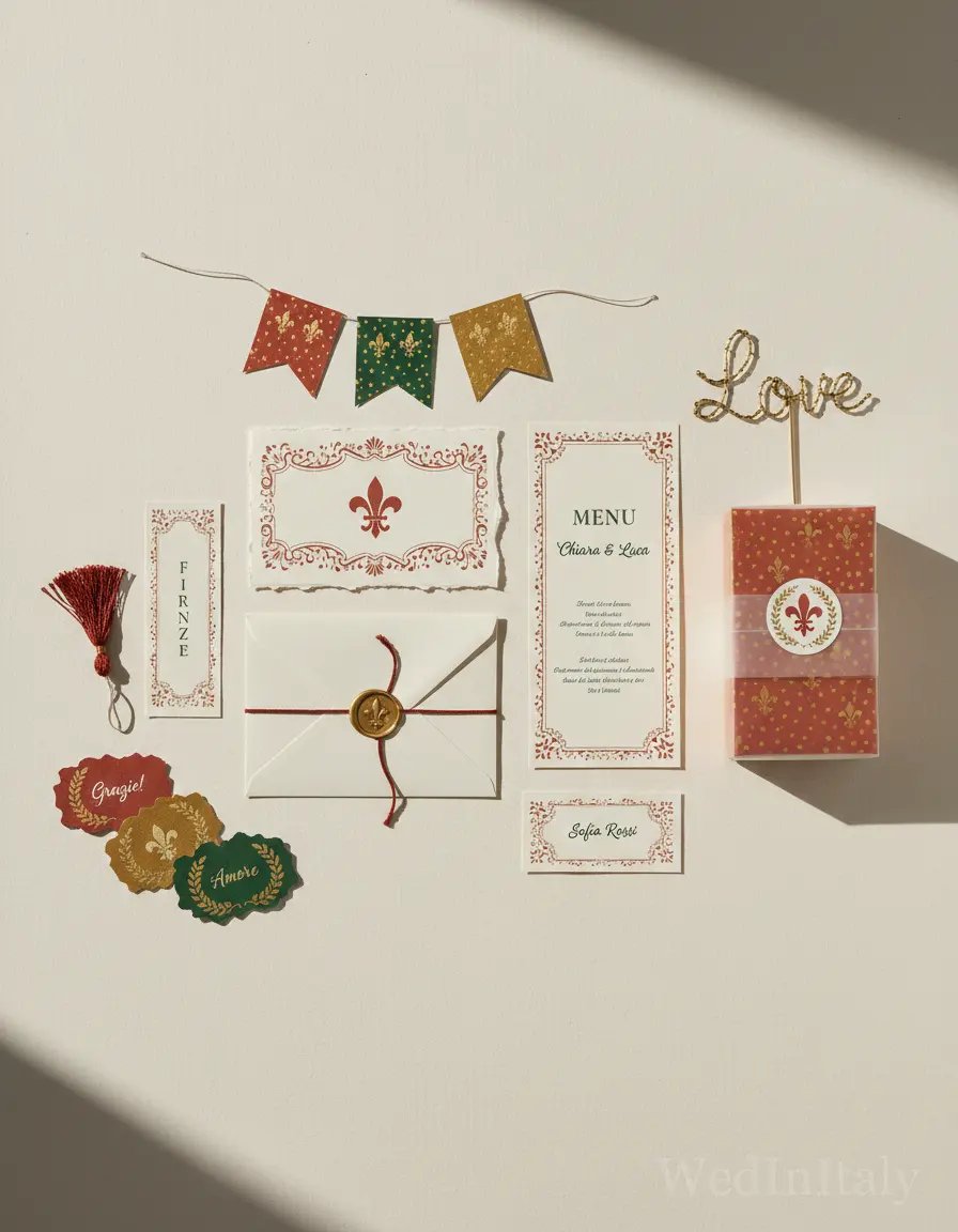 Pois dipinti — Firenze wedding kit