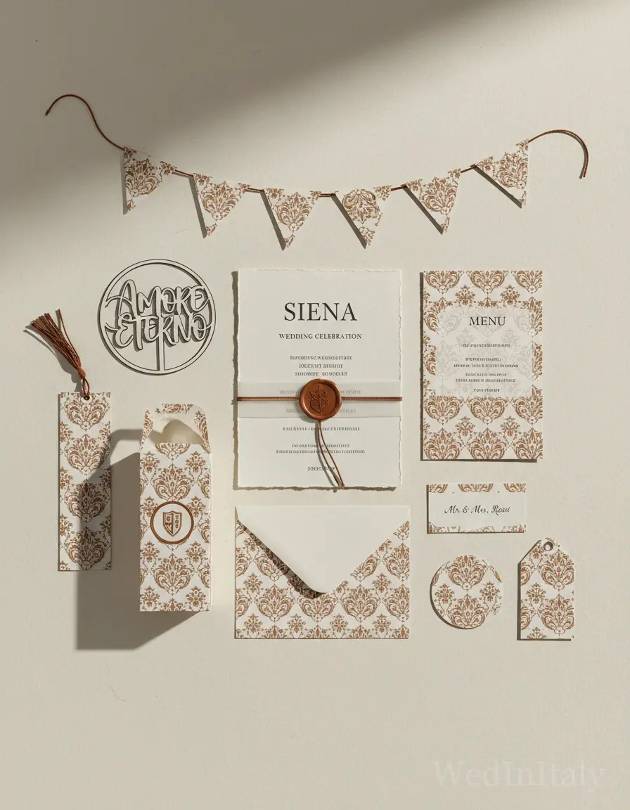 Damascato — Siena wedding kit
