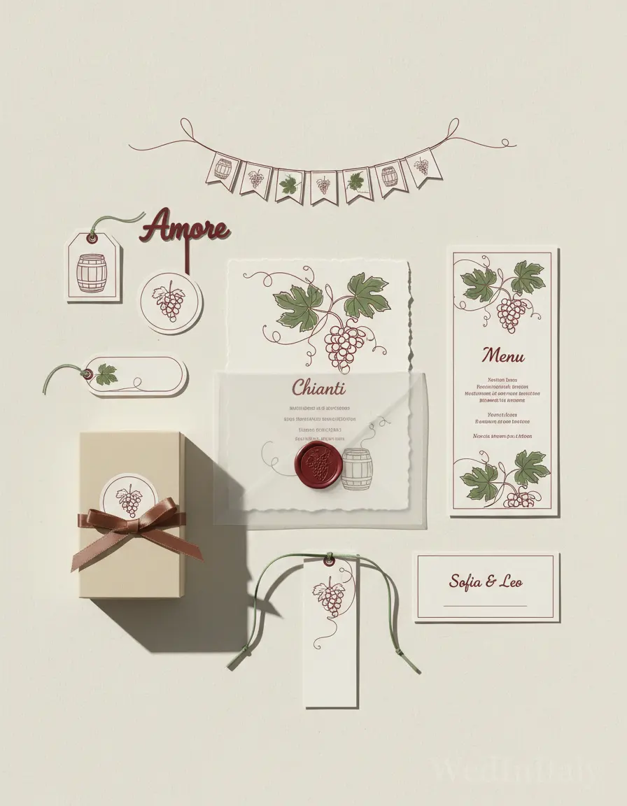 Monolinea — Chianti wedding kit