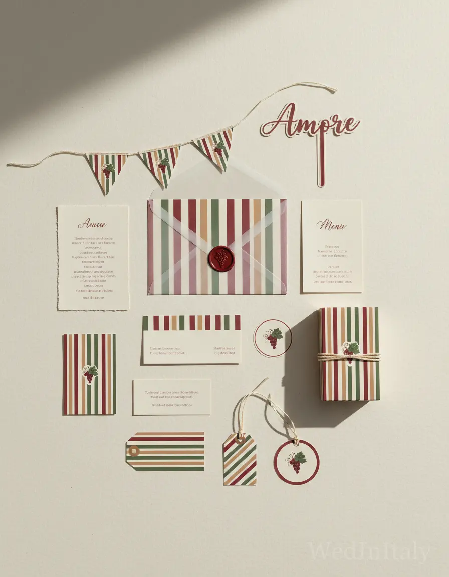 Righe — Chianti wedding kit