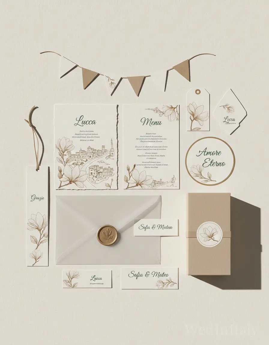 Erbario — Lucca wedding kit