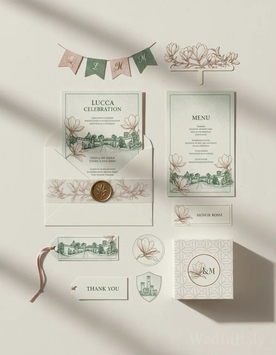 Incisione — Lucca wedding kit