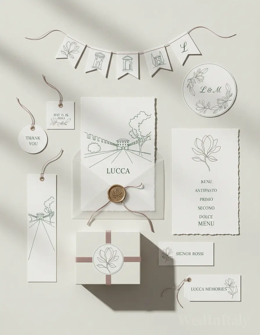 Monolinea — Lucca wedding kit