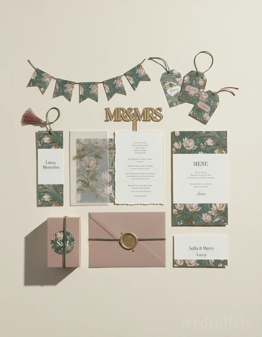 Marmorizzato — Lucca wedding kit