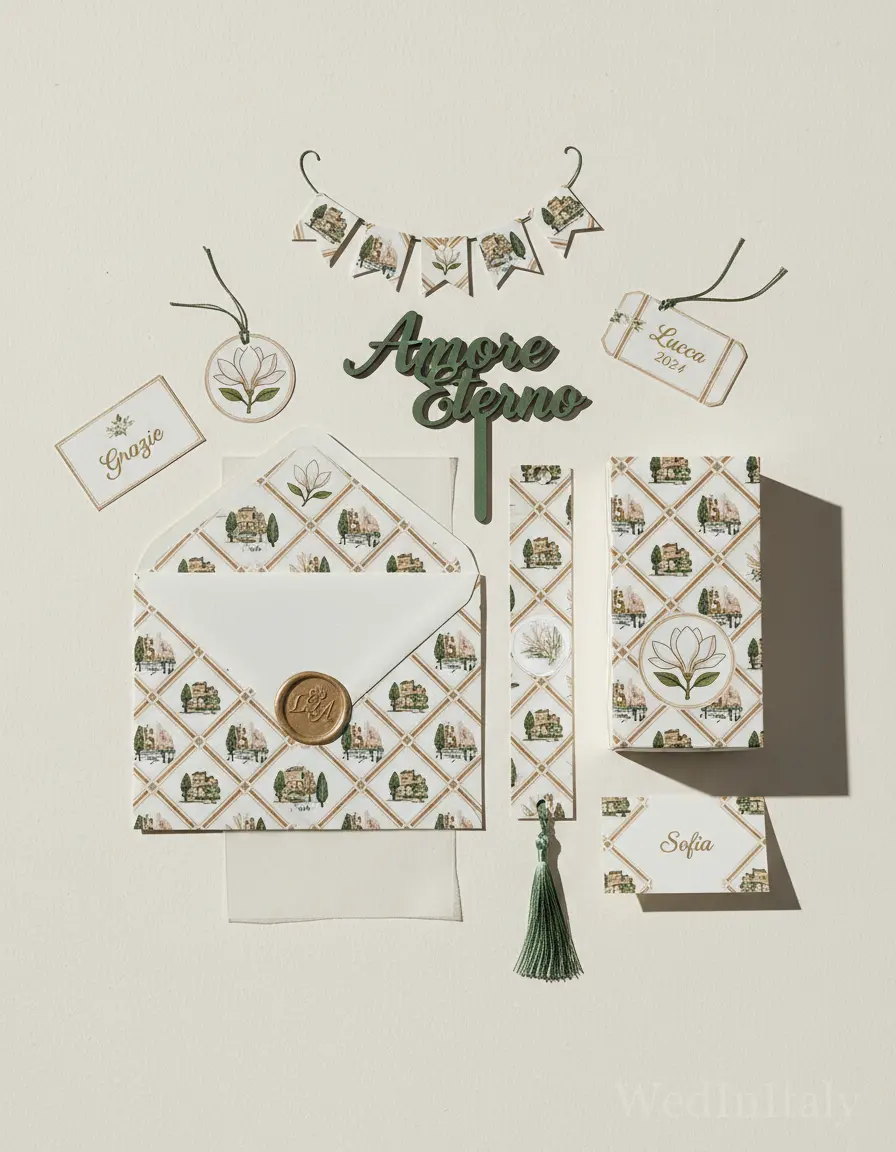 Piastrella — Lucca wedding kit