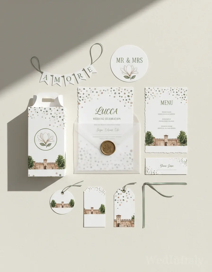 Pois dipinti — Lucca wedding kit