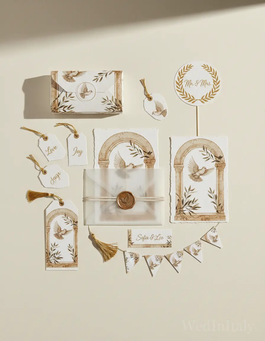 Erbario — Assisi wedding kit