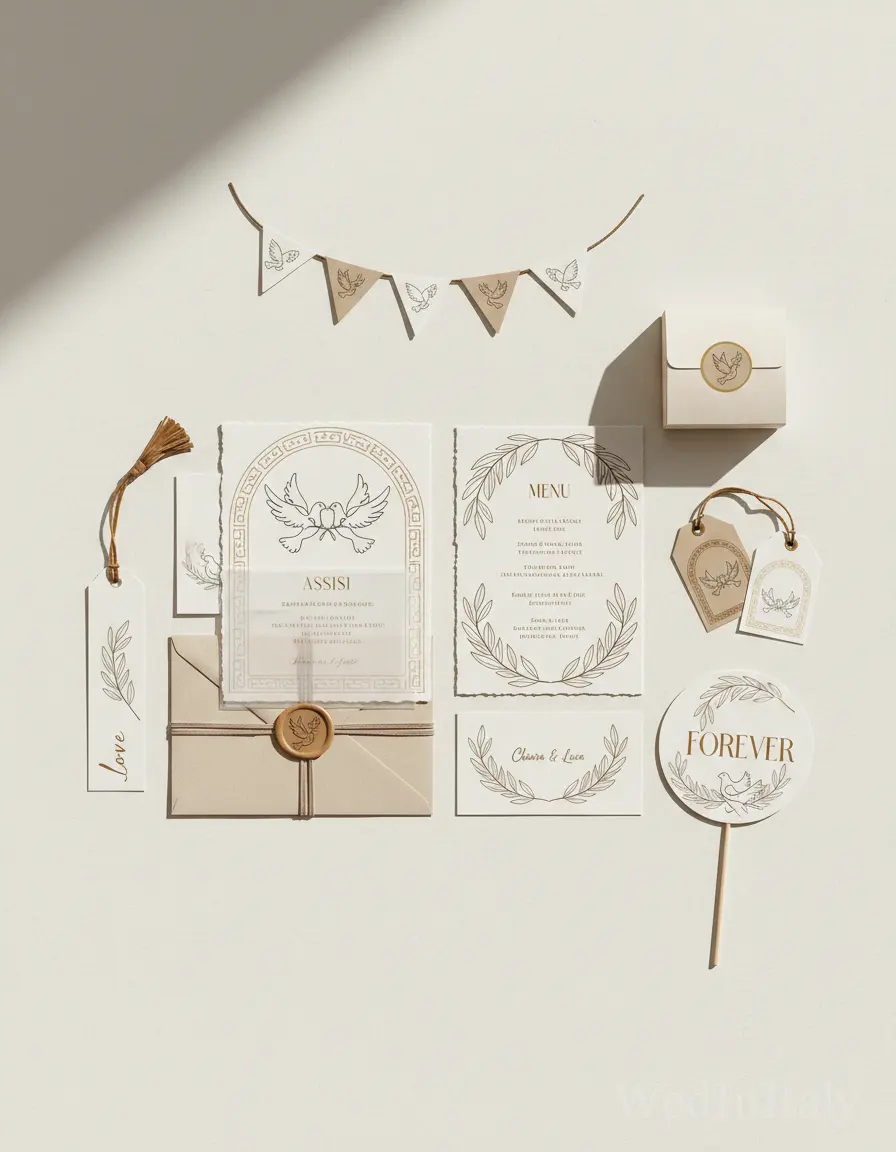 Monolinea — Assisi wedding kit