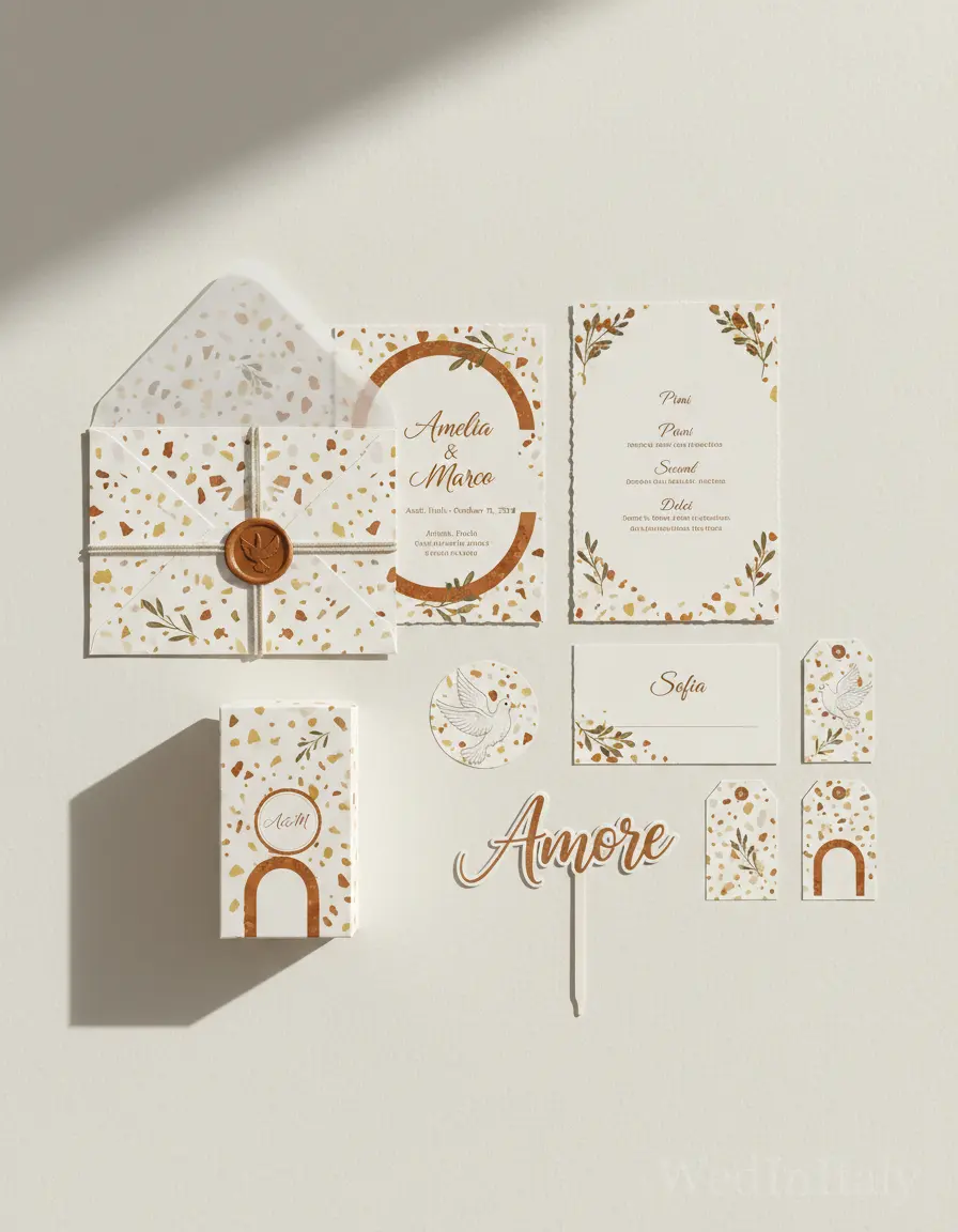 Terrazzo — Assisi wedding kit