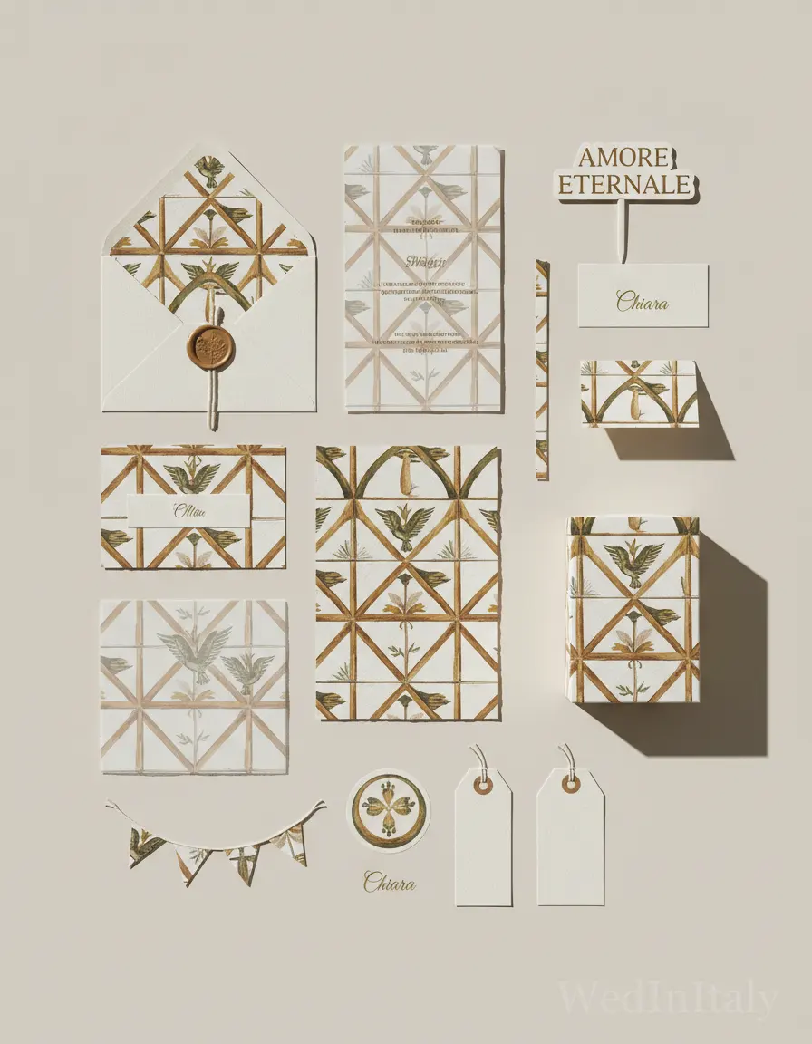 Piastrella — Assisi wedding kit