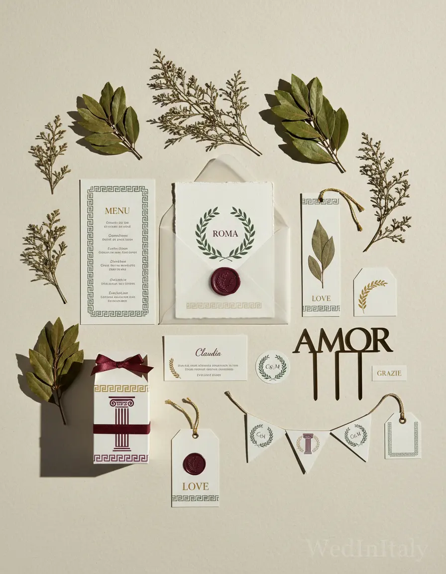 Erbario — Roma wedding kit