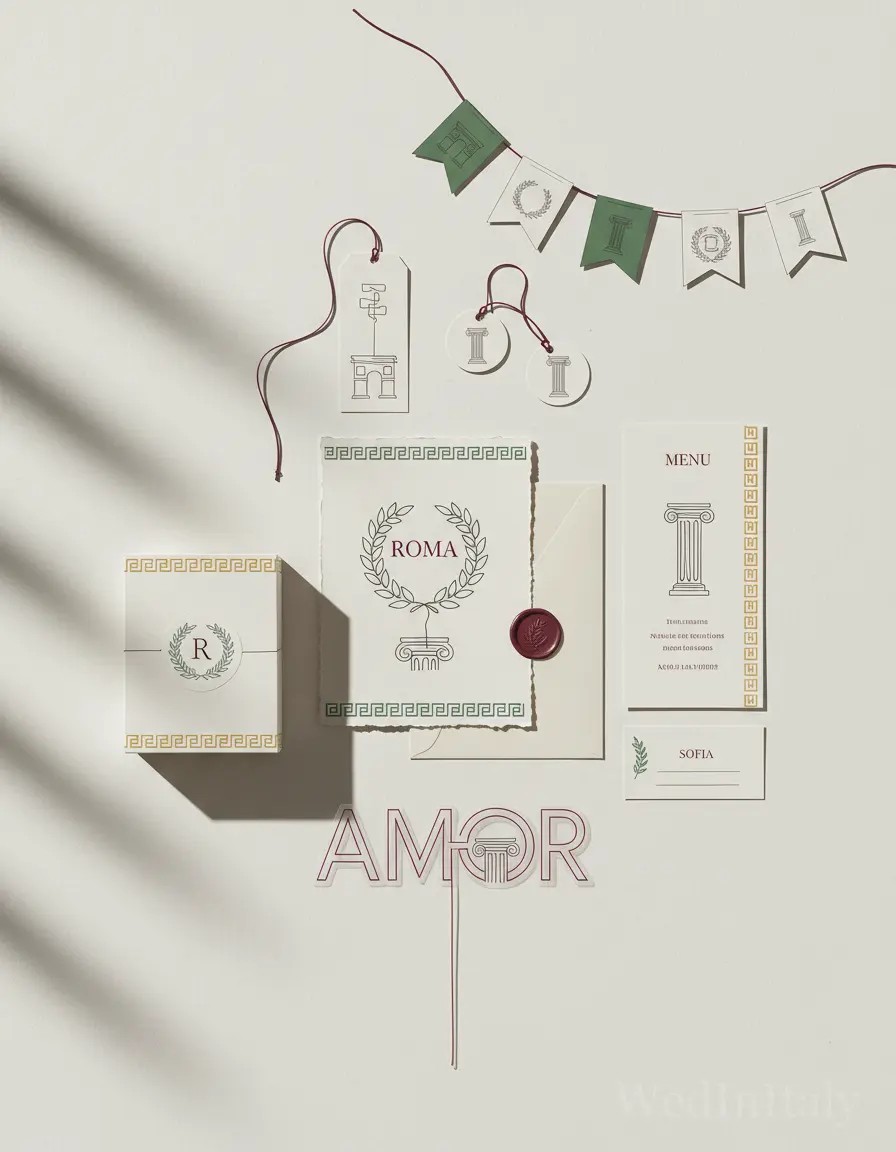 Monolinea — Roma wedding kit