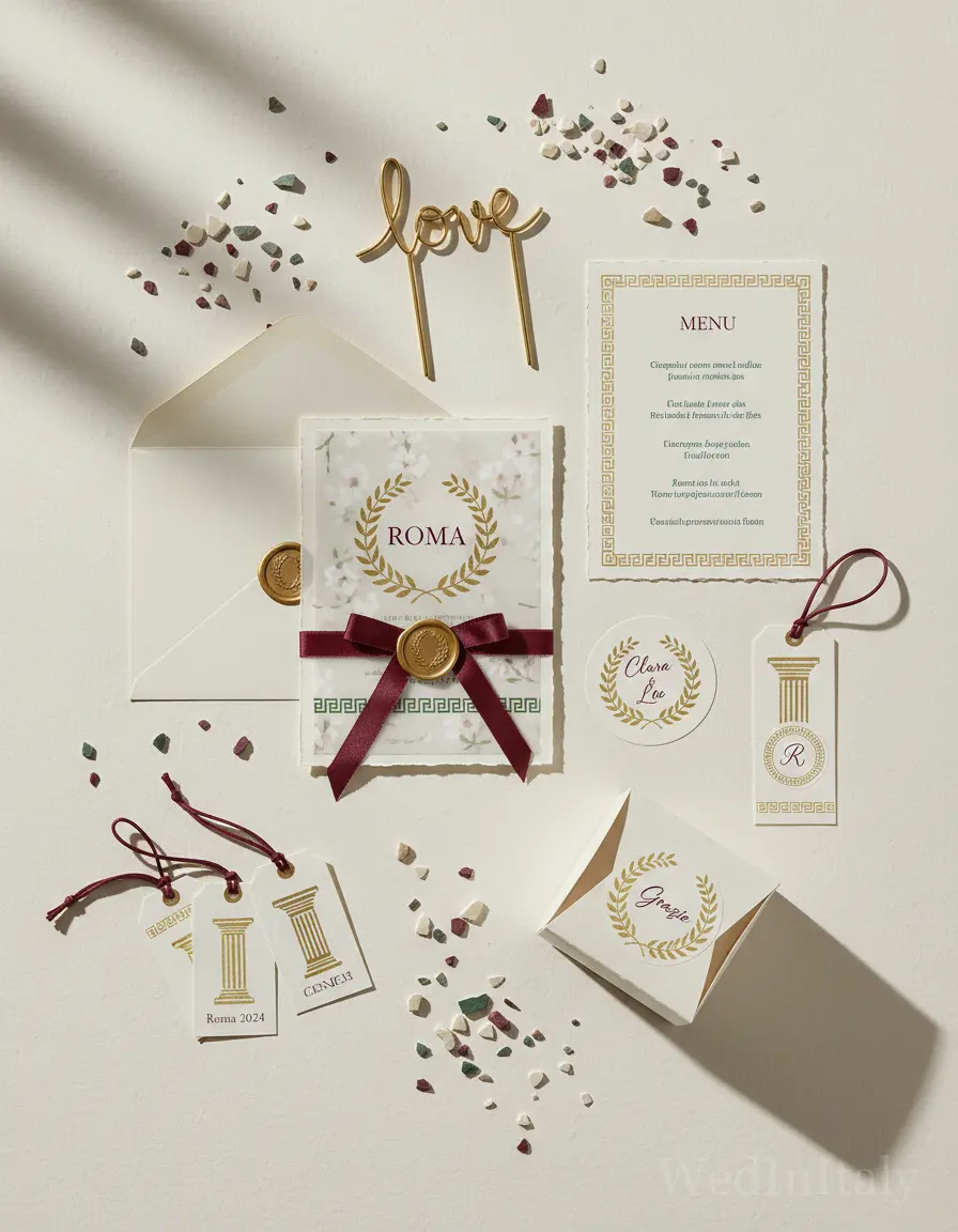 Terrazzo — Roma wedding kit