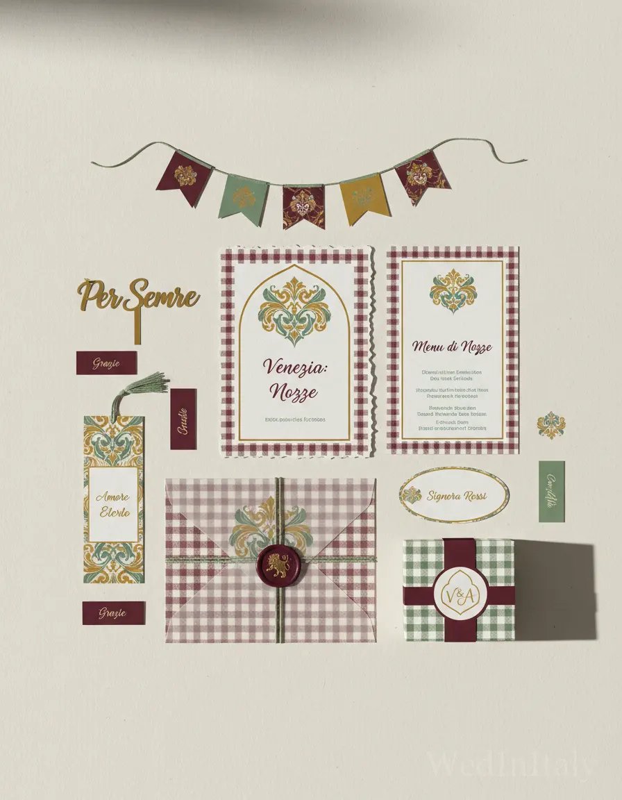 Quadretti — Venezia wedding kit