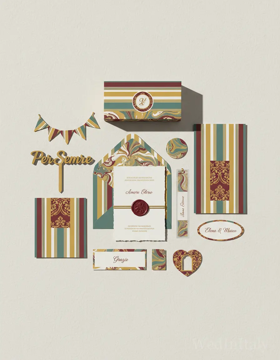 Righe — Venezia wedding kit