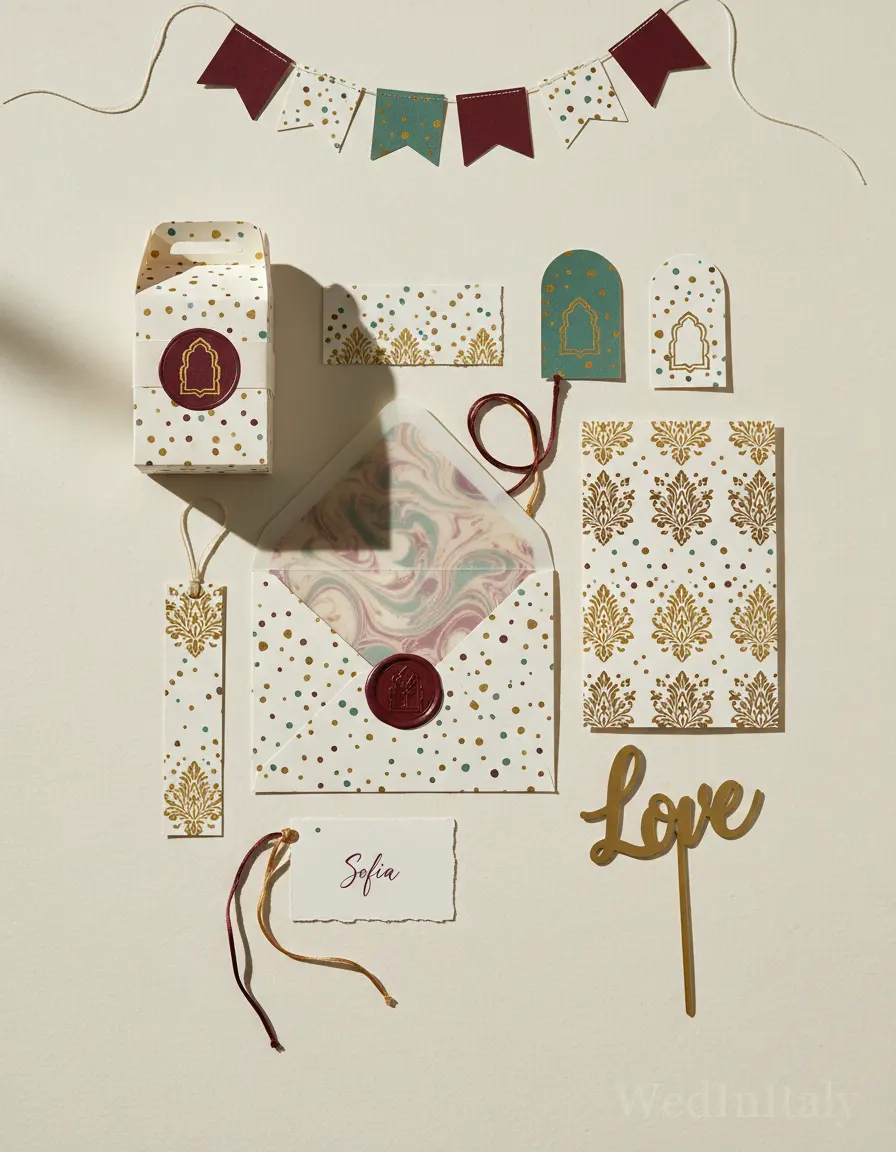 Pois dipinti — Venezia wedding kit