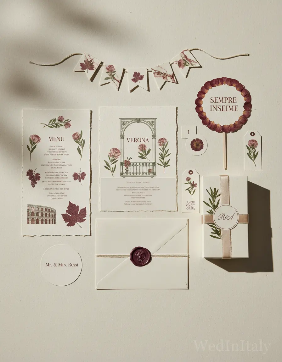 Erbario — Verona wedding kit