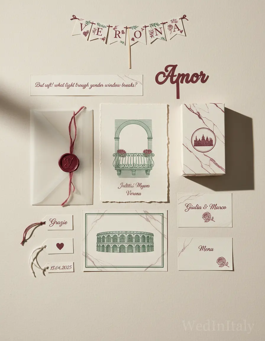 Incisione — Verona wedding kit