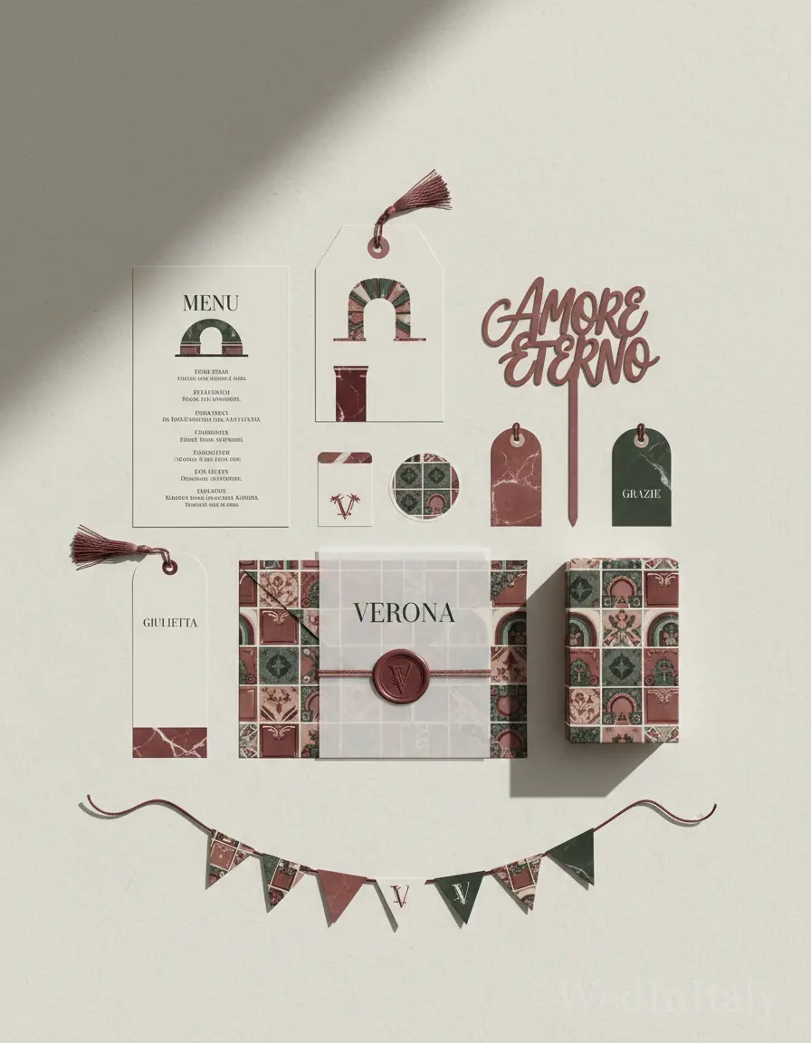 Piastrella — Verona wedding kit