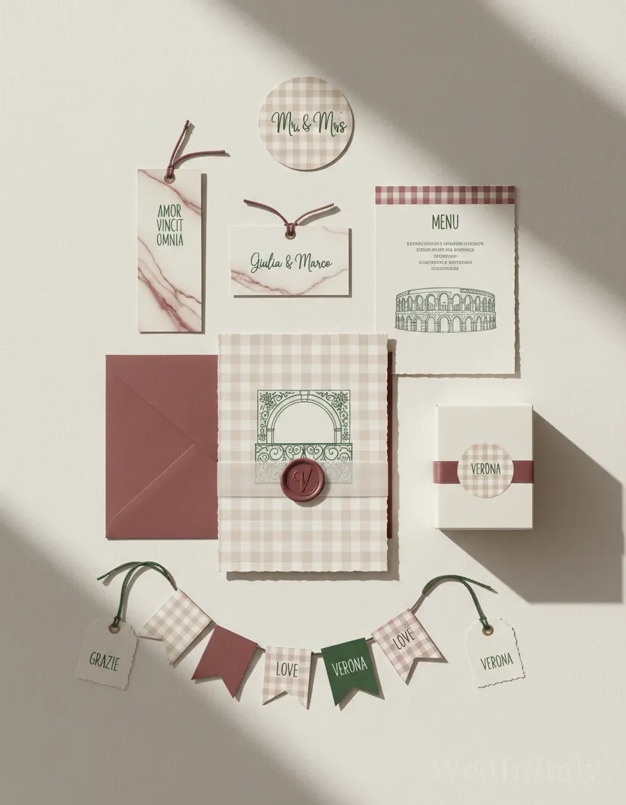 Quadretti — Verona wedding kit