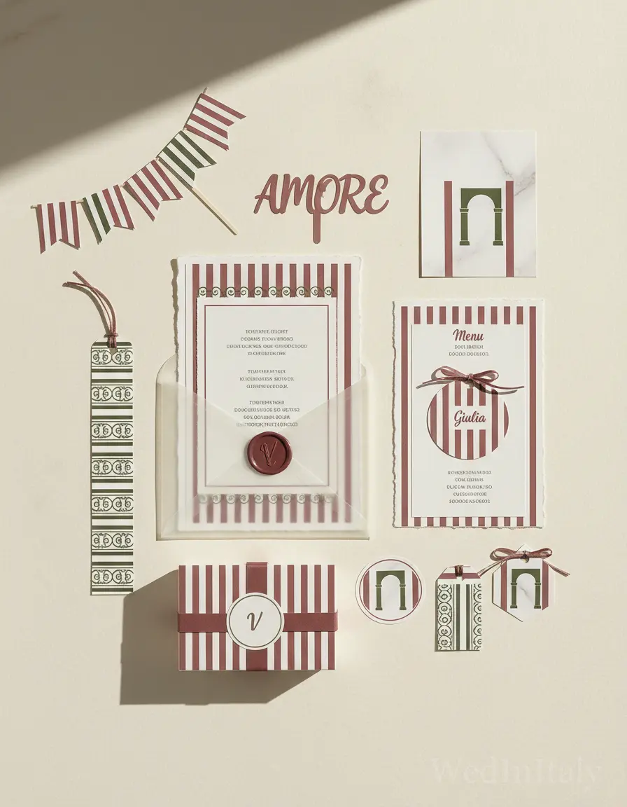 Righe — Verona wedding kit