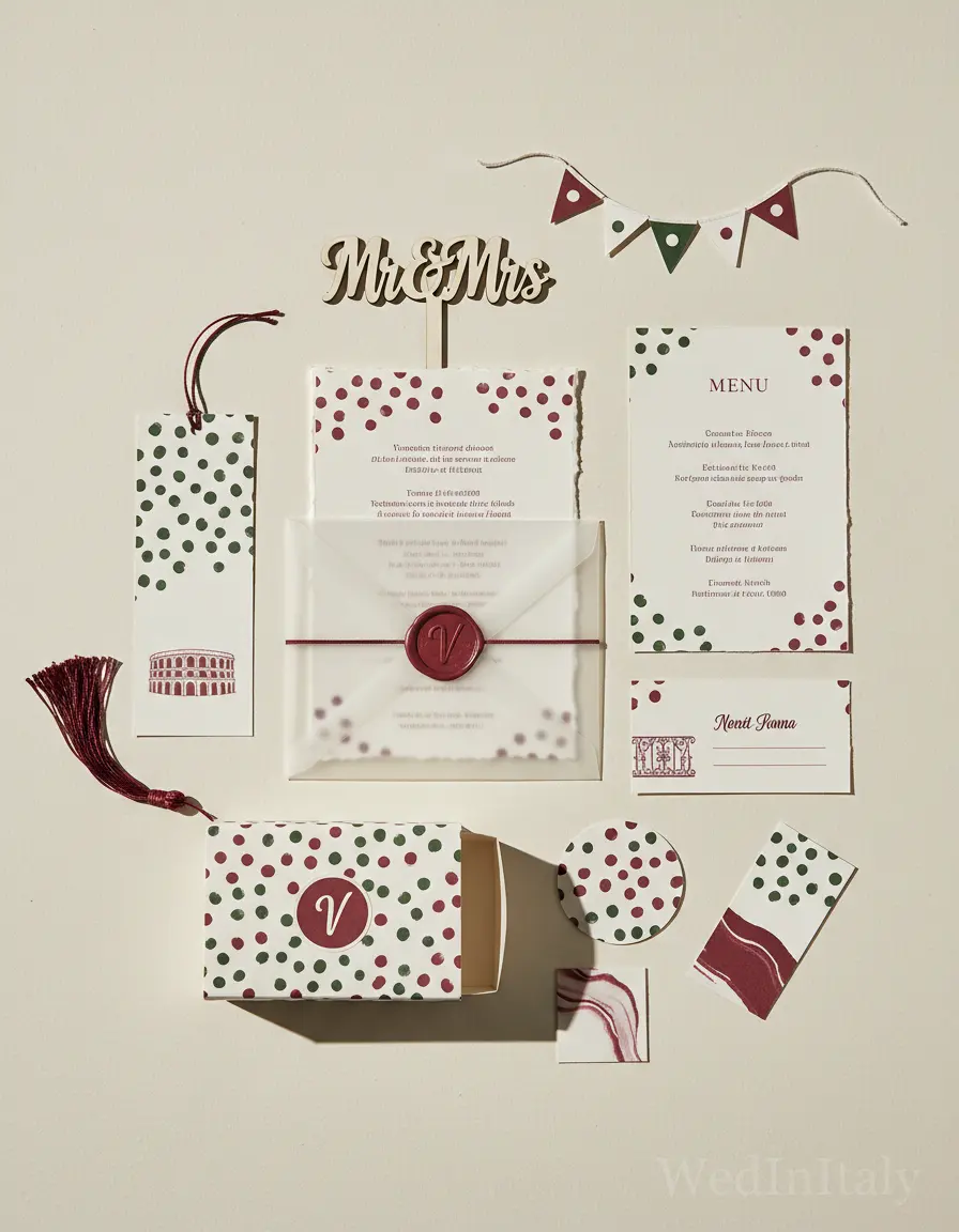 Pois dipinti — Verona wedding kit