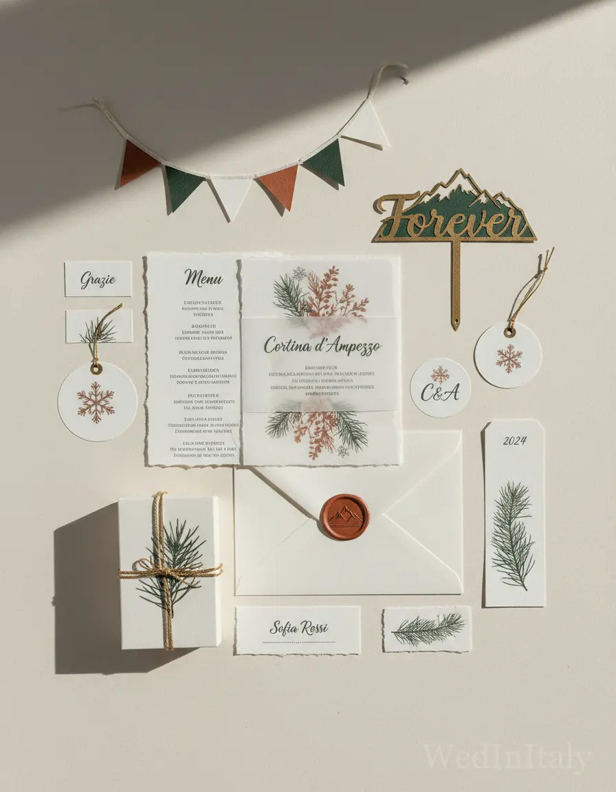 Erbario — Cortina d'Ampezzo wedding kit