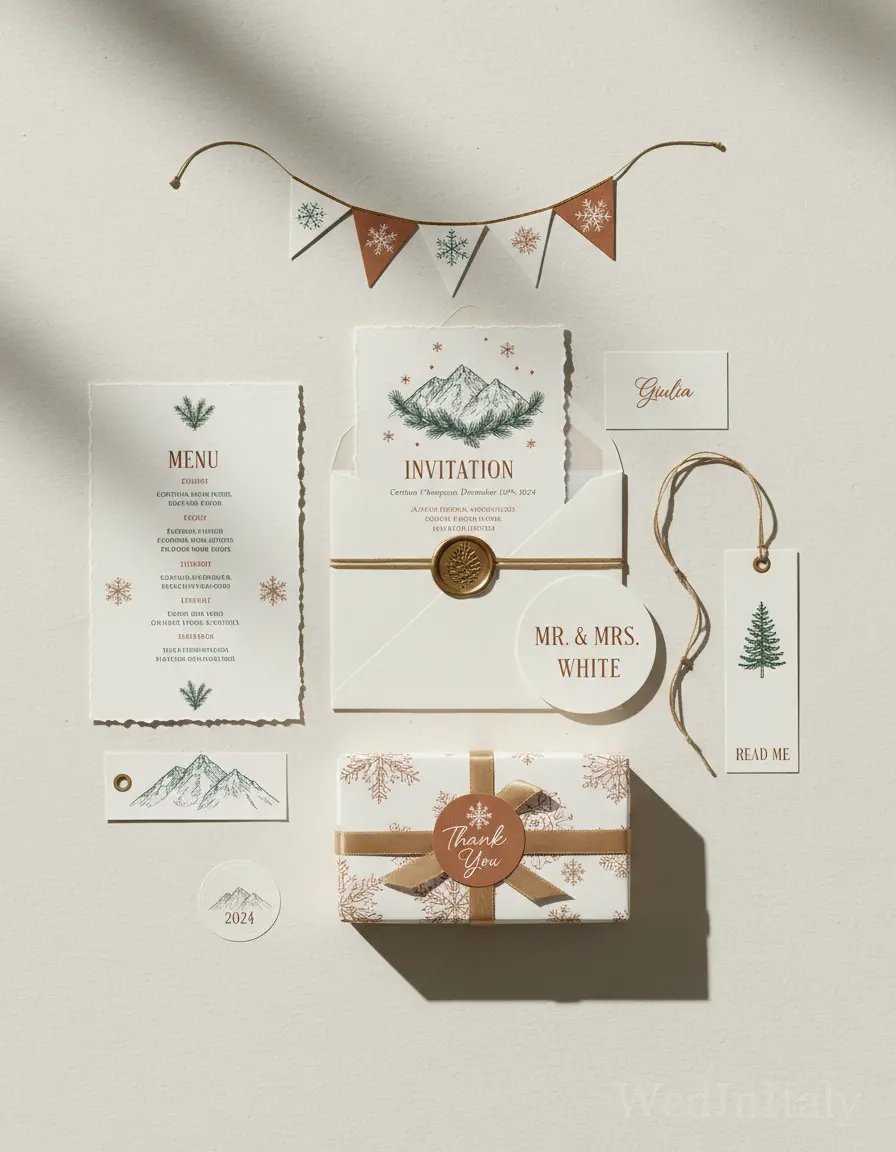 Incisione — Cortina d'Ampezzo wedding kit