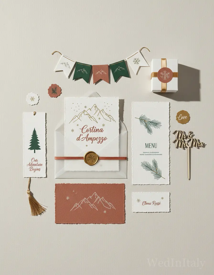 Monolinea — Cortina d'Ampezzo wedding kit
