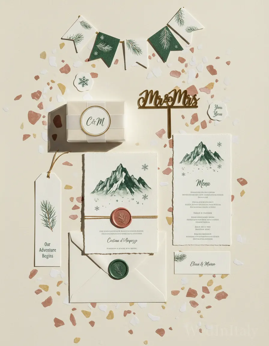 Terrazzo — Cortina d'Ampezzo wedding kit