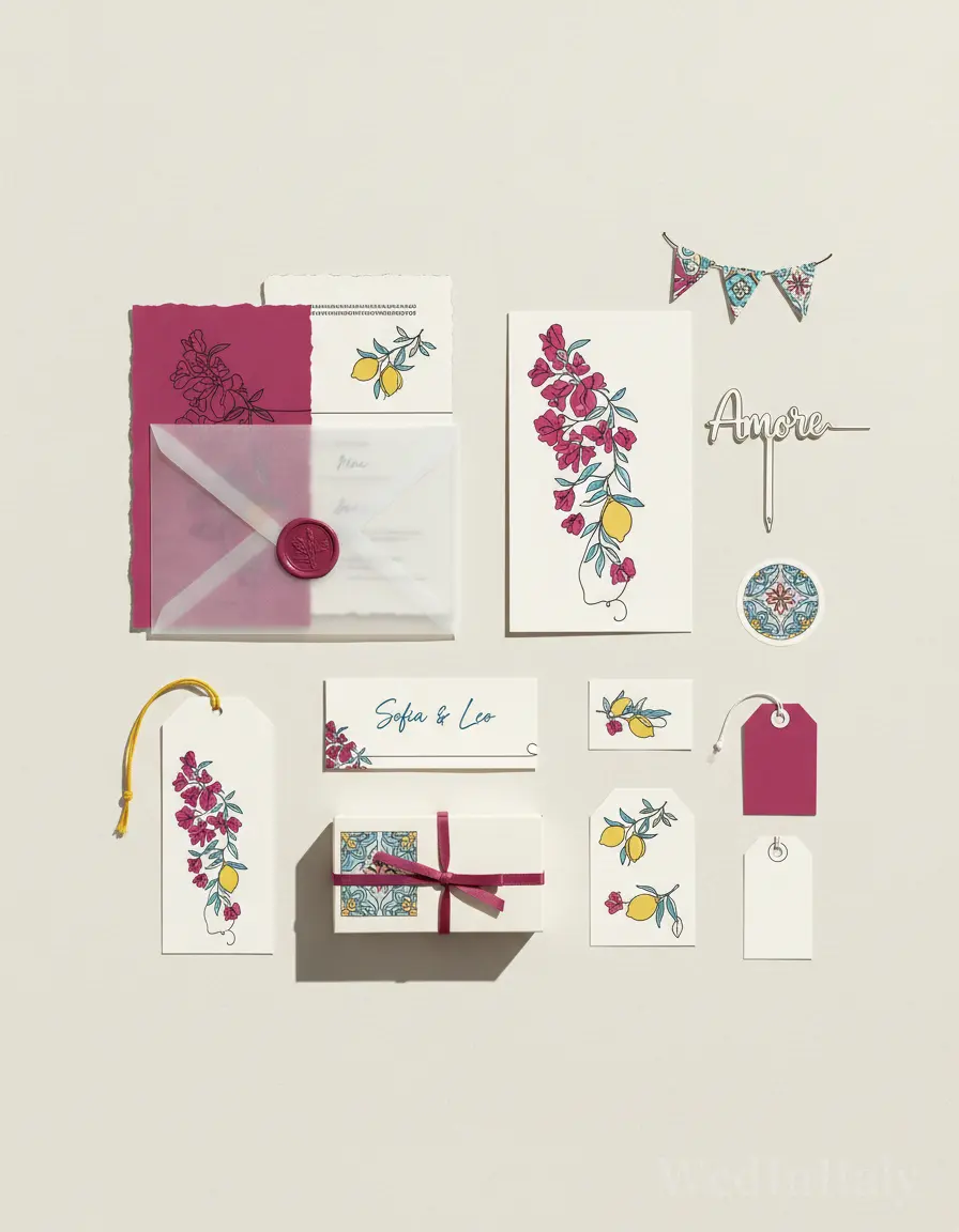 Monolinea — Positano wedding kit