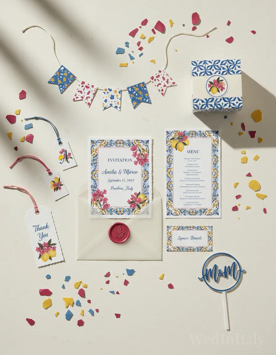 Terrazzo — Positano wedding kit