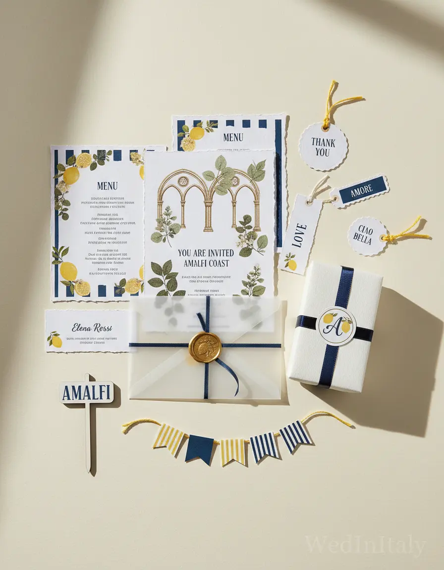 Erbario — Amalfi wedding kit